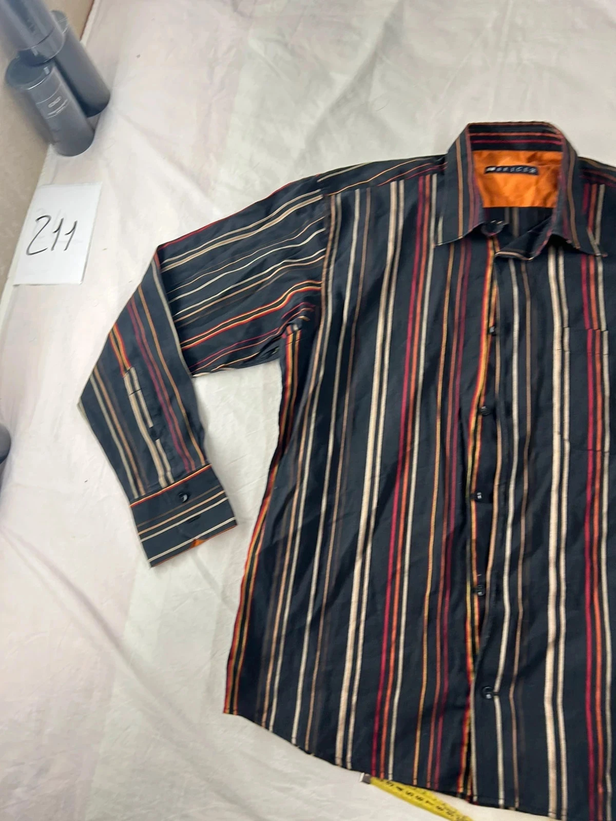 Multicolor black striped Brice shirt – photo 3